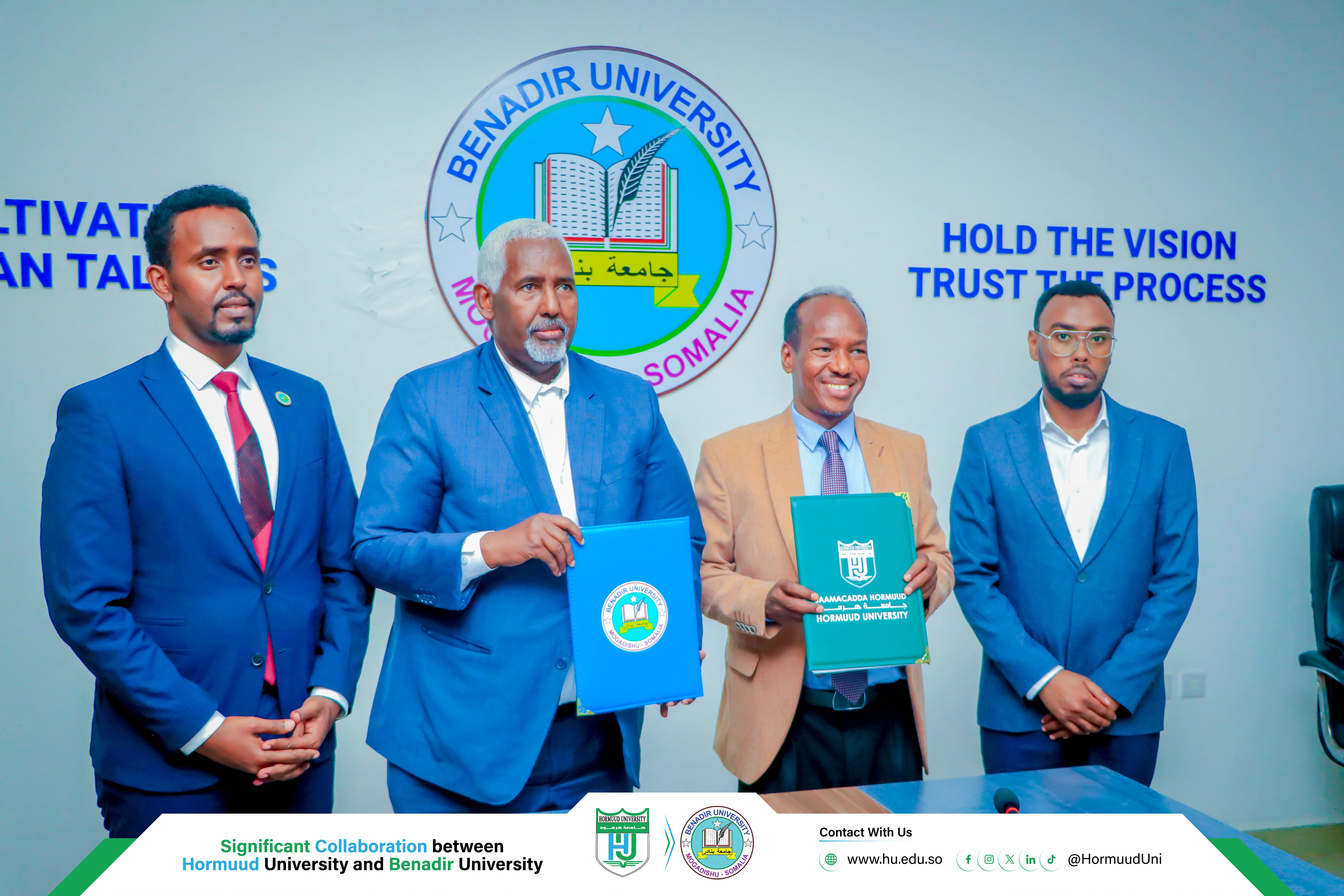 Significant Collaboration between Hormuud University and Benadir University